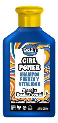 Shampoo Fuerza Y Vitalidad Girl Power Delfis Bellissima