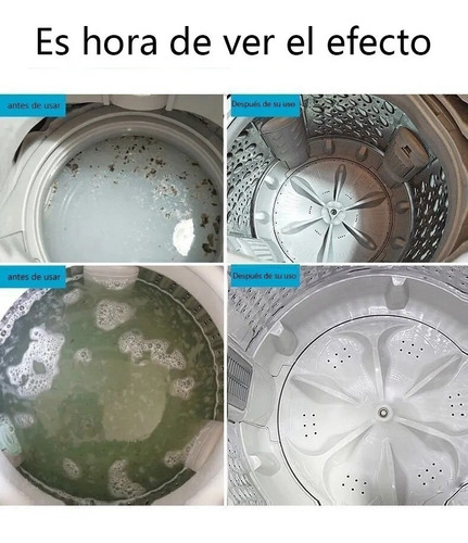 Imagen 6 de 6 de Pastillas Efervescentes Para Limpieza De Máquina Lavadorax12