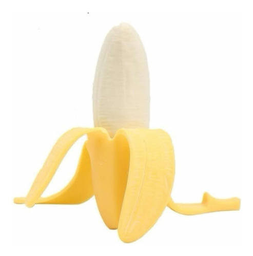 Squishy Sensorial Antiestrés Banana O Plátano Antiestrés