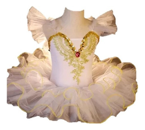 Vestido De Baile Con Tutú Ballet Para Niños Pequeños Rop