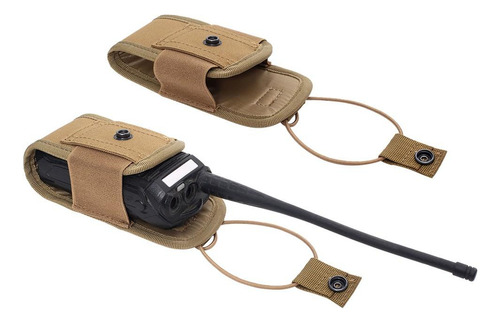 Walkie Talkie Talkie Molle Tactical 1000d, Funda Para Caza
