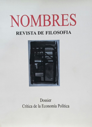 Nombres Revista De Filosofía Nro 30 De Varios Autores