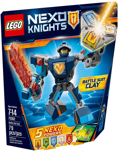 Lego Nexo Knights 70362 Battle Suit Clay