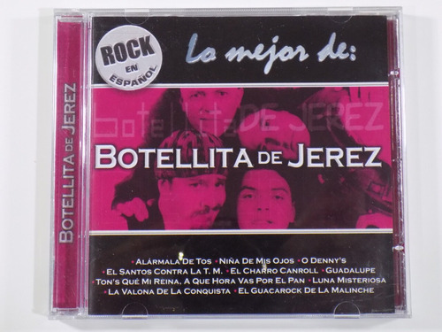 Botellita De Jerez Lo Mejor De... Cd México Latín Rock 2001