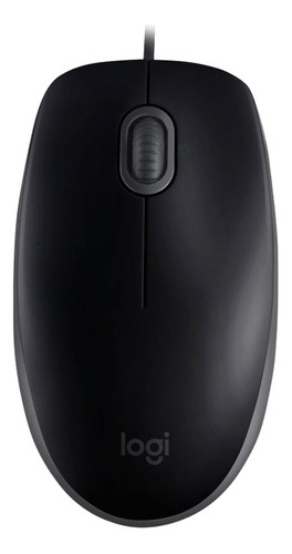 Mouse Logitech M110 Silent Usb Cableado (910-006756) - Black