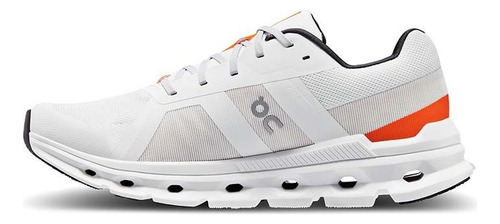 Zapatillas On Running Cloudrunner Hobre Blanco Naranja