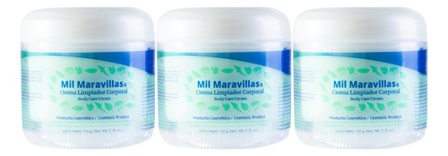 Crema Corporal Mil Maravillas 150 Ml Fragancia Menta Fresca Suave