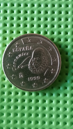 Moneda España 50 Cent Euro 1999 // Belgrano