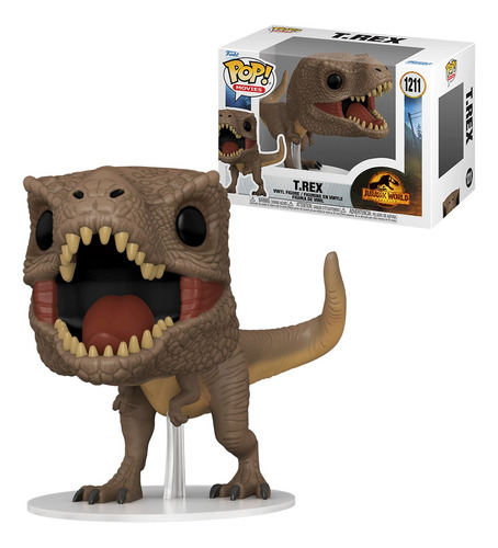 Funko Pop! T. Rex 62222 De La Coleccion Jurassic World Dominion Figura De Accion #1211