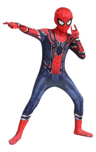 Disfraz Iron Spider Para Adulto | Disfraz Spiderman Para Hombre | Disfraz Hombre Araña Para Hombre