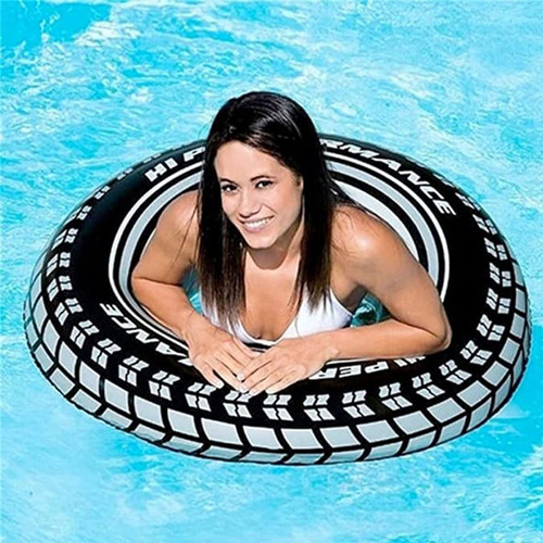 Nadar Boya Salvavidas Inflable Grande Con Forma De Neumático
