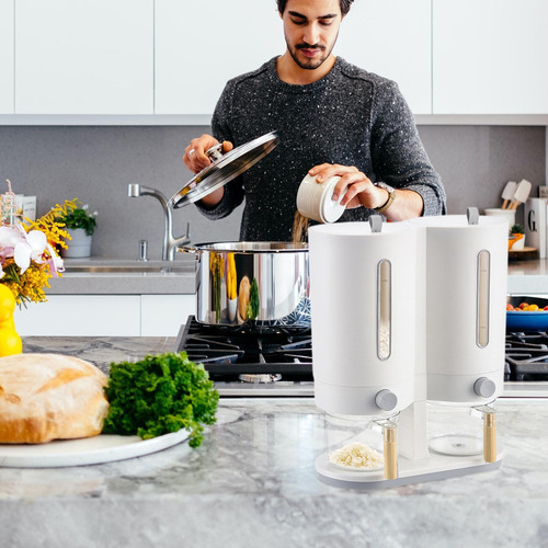 Para Z0hz Contenedor De Arroz Dispensador De Arroz