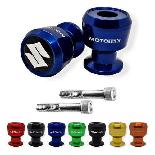 Slider Traseiro De Balança Mototek Racing Suzuki Gsr 750