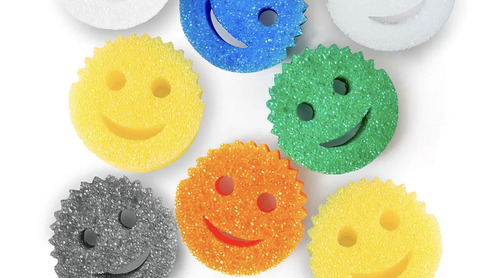 Colors Scrub Daddy 8 Piezas Fibra Esponja