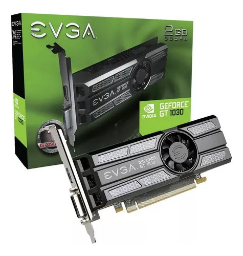 Tarjeta Video Evga Geforce Gt1030 2gb Ddr5 Pci 3 Perfil Bajo