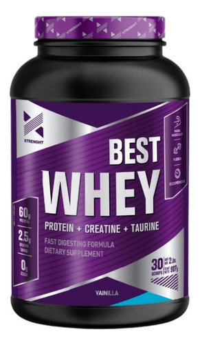 Best Whey 2lbs - Proteina Xtrenght Nutrition - Vainilla