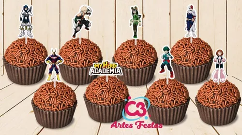 Topper para doces Boku no Hero Academia