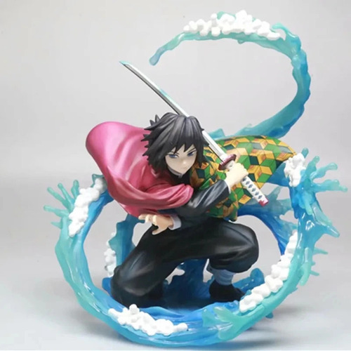 Figura De Acción Tomioka Giyuu De Demon Slayer, Con Forma De