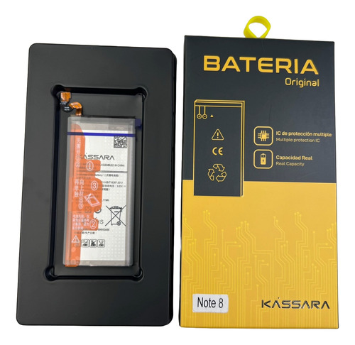 Batería Kássara Para Samsung Note 8 3300mah