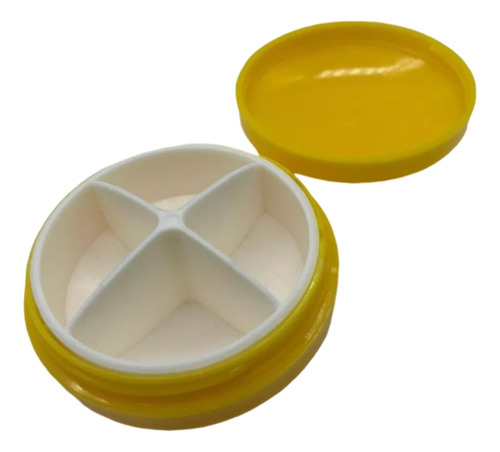 Porta Comprimido De Bolso 6 Compartimentos Pill Box Pratico