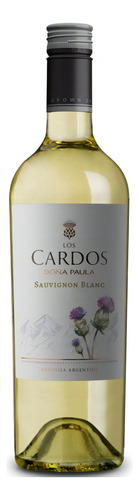 Vinho Argentino Branco Sauvignon Los Cardos Doña Paula 750ml