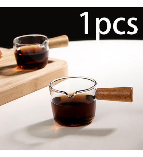 Cafetera De 140 Ml, Mango De Madera De Un Solo, Utensilios