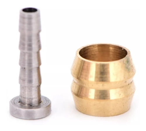 Imagen 1 de 1 de Conector + Oliva P/bici Shimano Sm-bh90 Slx-xt-xtr X 2 Pares