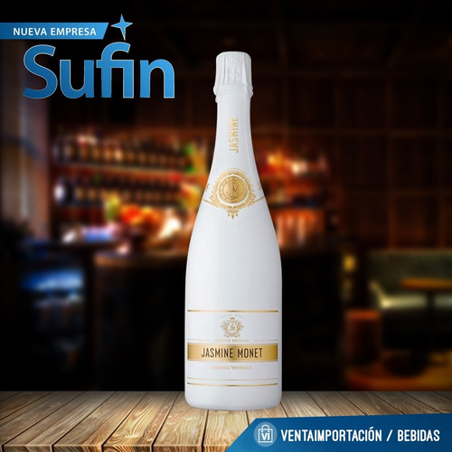 Imagen 2 de 3 de Champagne Jasmine Monet White 750ml. - Sufin