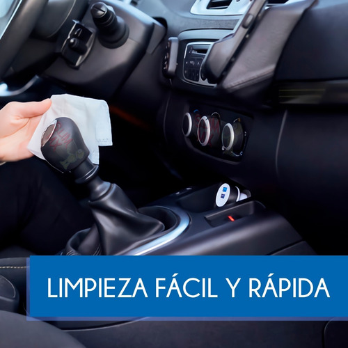 Toallas Humedas Desinfectantes Para Auto Con Aroma 40 Piezas
