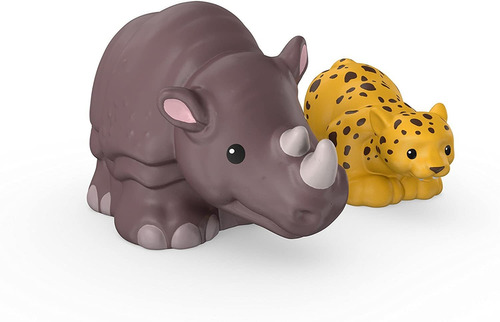 Fisher-price Little People Leopard Y Rhino