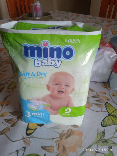 Pañal Mino Baby Bulto