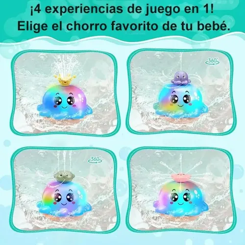 Juguet de Baño Regalos recargabl Baby Toys Whale Light up Bath Juguet rociador bañera Juguet para niños niños niños niñas Agua pulverizada baño de juguete - China Juguete sensorial y juguete infantil