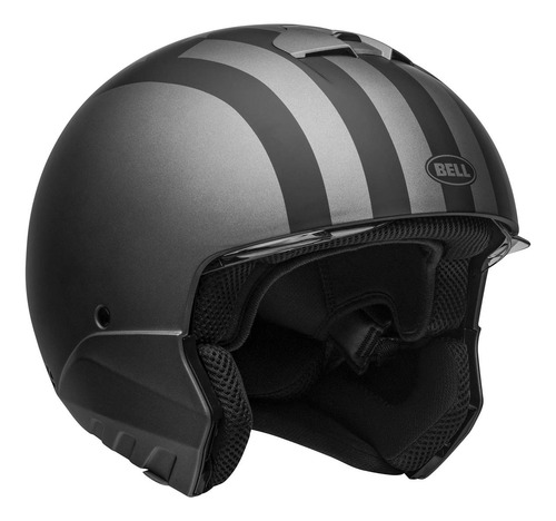 Capacete Bell Broozer Free Ride Matte Grey/black (m) Dot