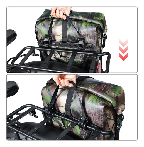 27l Impermeable Bike Pannier Bolsa Para Ciclismo Accesorios