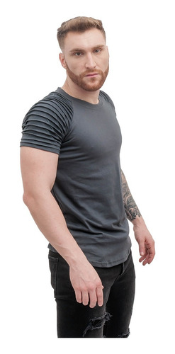 Imagen 6 de 9 de Pack X 3 Remeras Entalladas Slim Fit Hombre A14