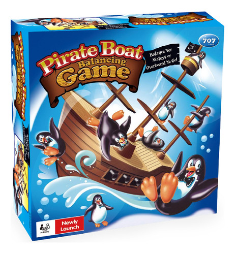 Juego De Mesa Barco Pirata Para Niños