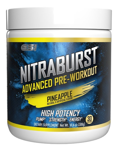 Giant Sports Nitraburst Advanced Pre Workout / Testo / 30 Sv