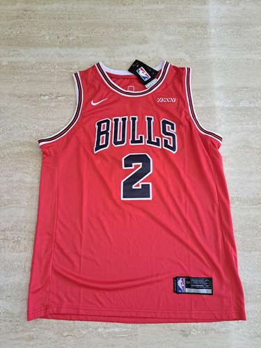 Camisa Basket De Chicago Bulls Numero 2 Nombre Ball Talla Xl