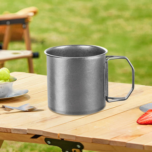 Taza De Café Para Acampar Al Aire Libre Con Manijas