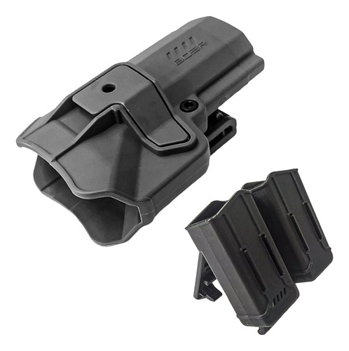 Funda Pistolera Boer Nivel2 Bersa Porta Cargador Doble Univ