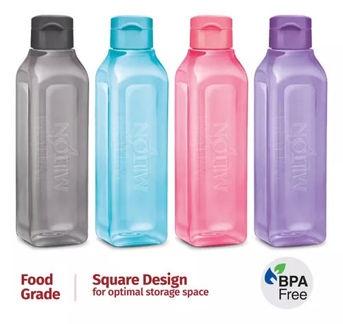 Pack 3 Botellas de Agua 750ml/500ml Libre de BPA