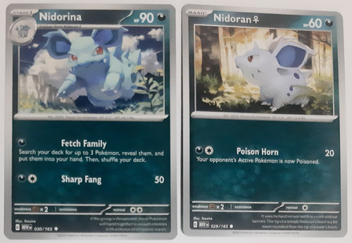 Carta Pokémon Tcg Scarlet & Violet 151 Nidoran  029/165 