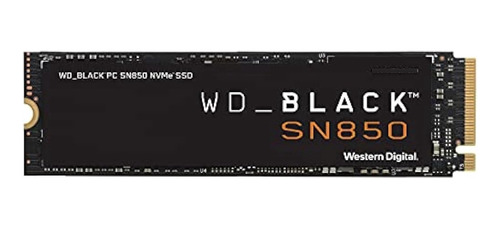 Unidad De Estado Sólido Ssd Interna Para Juegos Wd_black 1tb