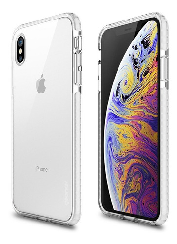 Capa Impact Pro X iPhone XS Max Branco 1 Un Geonav