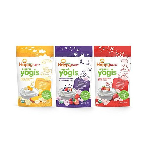 Happy Baby Organic Yoguis Liofilizado Yogur De Frutas Y Snac