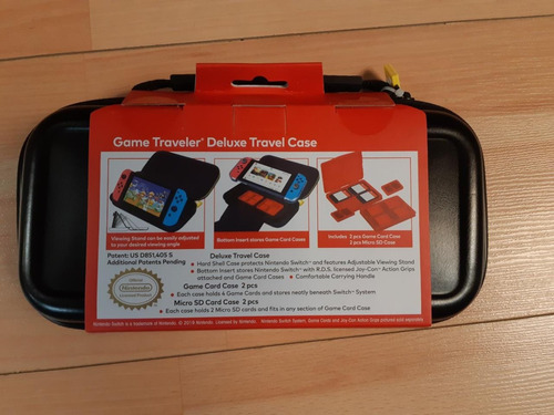 ..:: Estuche Travel Case Mario Maker 2 ::.. Game Center