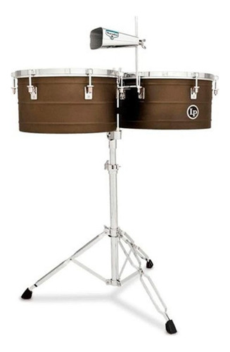 Timbales Matador M258 14 Y 15 Con Atril, Envio Gratis