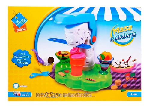 Juego De Masa Fabrica De Helados El Duende Azul Full