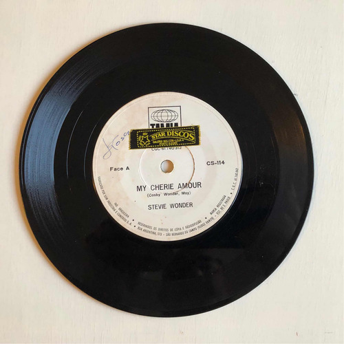 Stevie Wonder: My Cherie Amour - Disco Vinil Compacto (Usado)