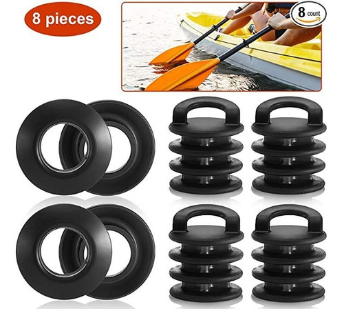 8 Piezas Kayak Paddle Goteo Anillos Kayak Marina Del Barco I